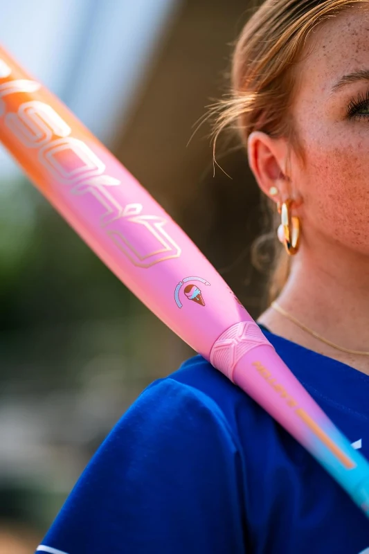 Easton 2026 Ghost OG Double-Barrel Fastpitch Softball Bat – All-Field Approved | Drops -11/-10/-9/-8 | 2-Piece Composite | Rainbow Sherbet Limited Color