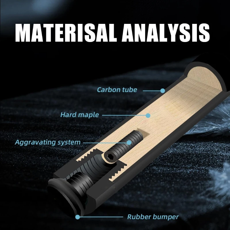 CRICAL CL-03 Carbon Fiber 58-inch Pool Cue – Professional Low-Deflection Cue with 3/8x8 Pin Joint and 12.5mm Tip