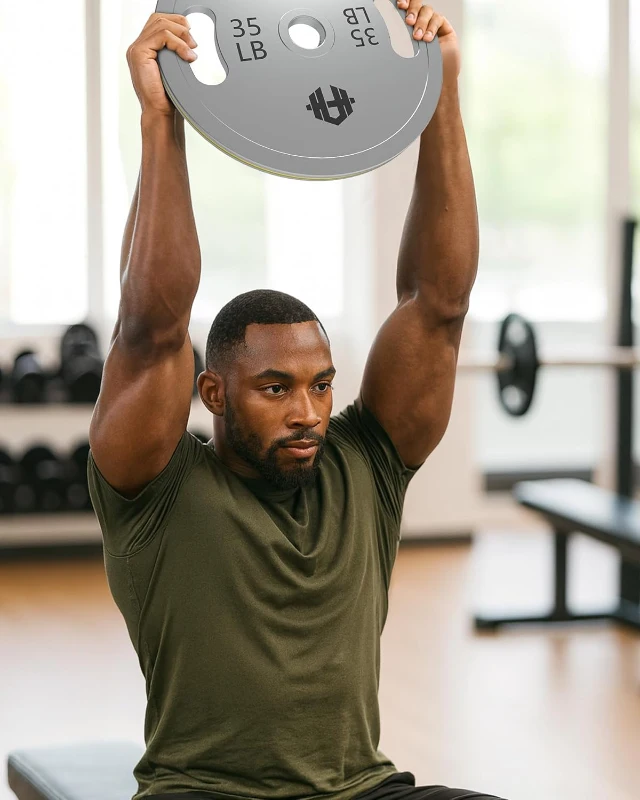 HVO Hip Adduction & Abduction Trainer — 6-Position Glute and Thigh Machine with 360° Rotating Thigh Pad