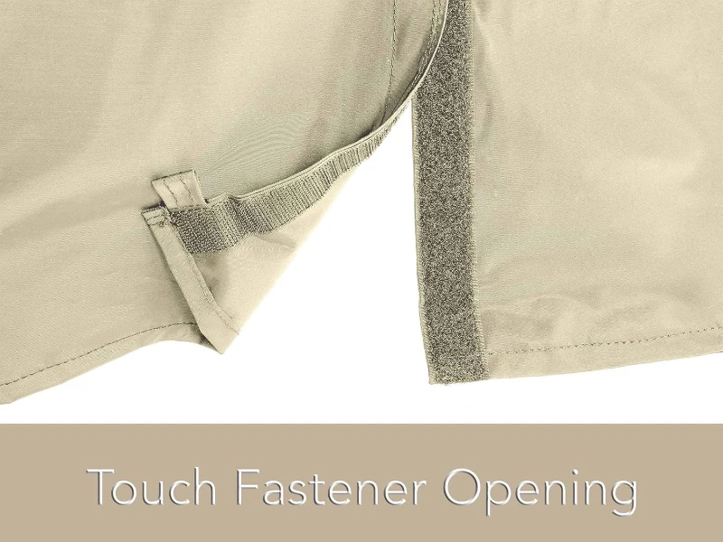 Covermates Elite Shuffleboard Table Cover – Water-Resistant Heavy-Duty 300D Polyester, Indoor/Outdoor, 146W x 32D x 12H, Khaki