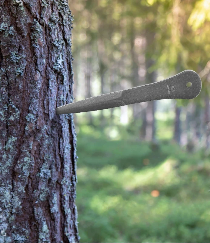 6-Pack 9.5"" Full-Tang Throwing Spikes, 0.236"" Thick High-Carbon Steel with Nylon Sheaths — Recreation & Competition