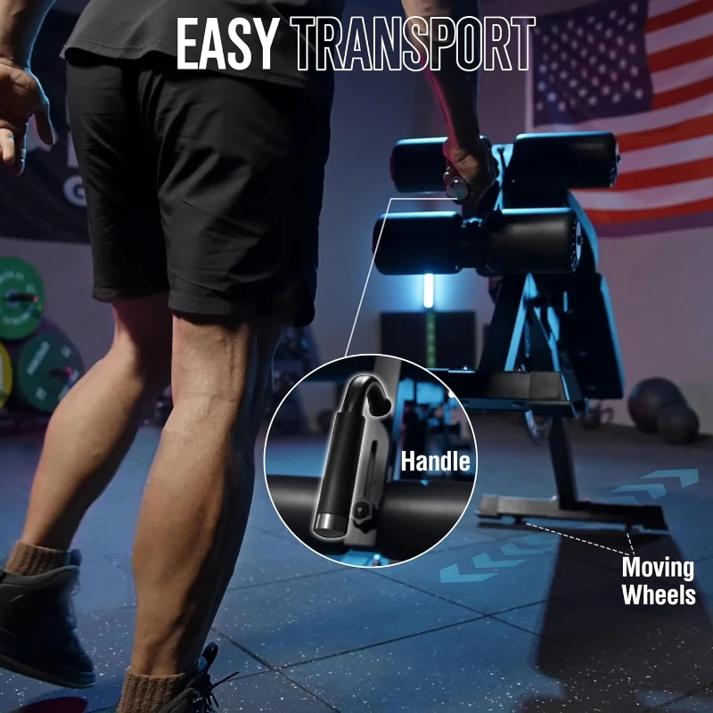 Mikolo Adjustable Weight Bench WB00 – 1200 lb Capacity Incline/Flat/Decline Bench with Detachable Leg Support & Vertical Storage