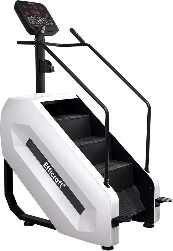 Commercial-Grade Stair Climber Stepper with LED Display — Continuous Cardio Climbing Machine, 15 Speed Levels (15–164 steps/min)