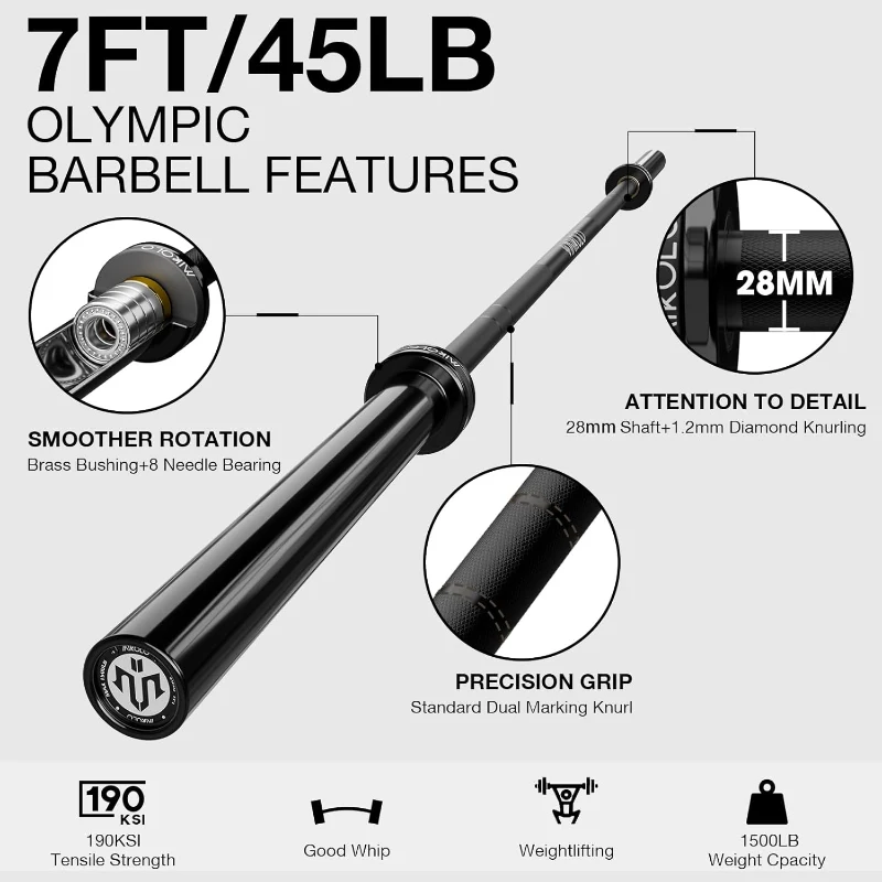 Mikolo HR05 Power Cage – 2000 lb Power Rack with Independent Dual Pulley System, Multi-Function Home Gym for Cable Crossover