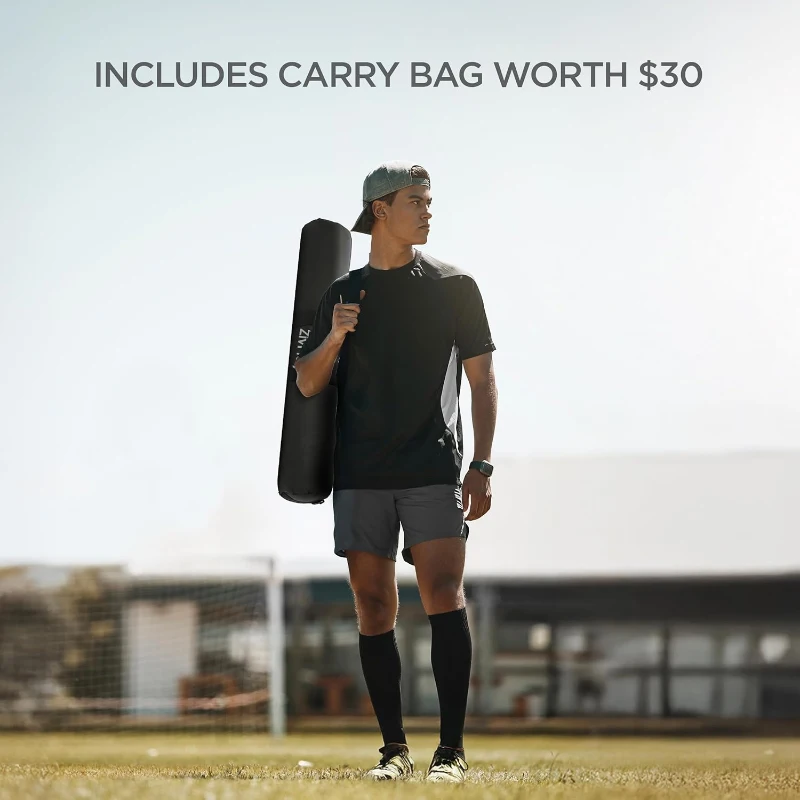 Baseball Hitting Trainer – Swing Feedback System for Baseball & Softball Batting Practice with Adjustable Resistance and Height