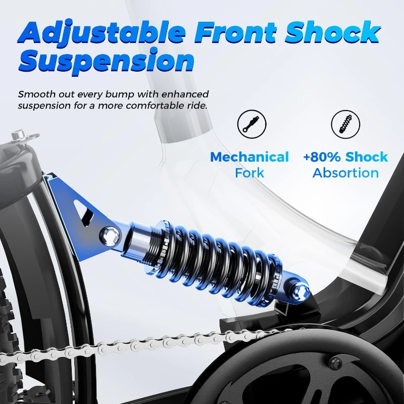 Aipas M1 Pro Step-Thru Ebike — 1800W Peak Motor, 48V/17.5Ah Removable Battery, 26""x4"" Fat Tires, Dual Suspension, 36 MPH, 7-Speed, 110Nm Torque