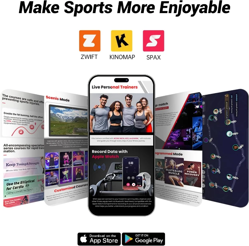 CURSOR FITNESS Indoor Exercise Bike — Silent Belt Drive Stationary Cycle with Comfortable Ventilated Seat, Tablet & Bottle Holders, 300 lb Capacity