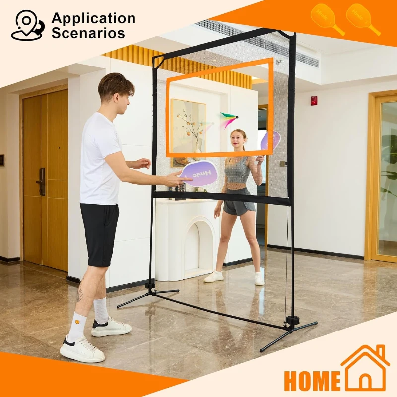 5-in-1 Portable Paddle Game Set with Adjustable 7.6ft Net — Indoor & Outdoor Family Fun (Badminton, Tennis, Pickleball, Ping Pong, Jianzi)