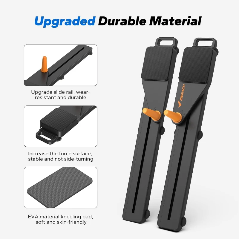 MERACH Multifunctional Pilates Board – Detachable Ab Trainer & Portable Reformer with Anti-Slip Design for Core and Full-Body Workouts