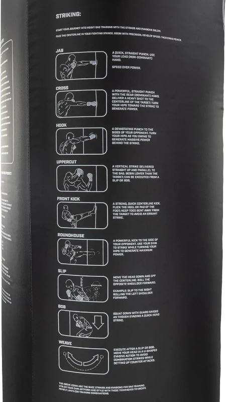 Century Wavemaster XXL Freestanding Heavy Bag — 69"" Tall, 18"" Diameter with Numbered Targets and Stable Base