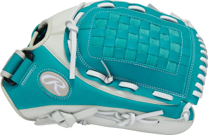 Rawlings Shut Out Youth Fastpitch Softball Glove – Sizes 11.5-12.5 in | Multiple Styles