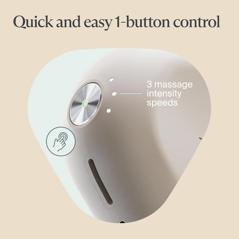 TheraGun Mini (3rd Gen) by Therabody — Ultra-Portable Percussive Massage Gun (Oat), Travel-Friendly with 3 Attachments and Up to 180-Min Battery