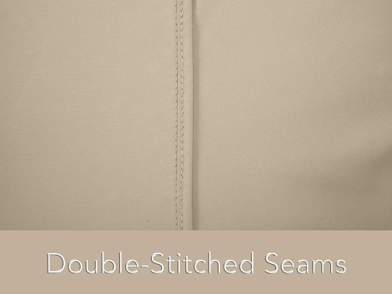 Covermates Elite Shuffleboard Table Cover – Water-Resistant Heavy-Duty 300D Polyester, Indoor/Outdoor, 146W x 32D x 12H, Khaki