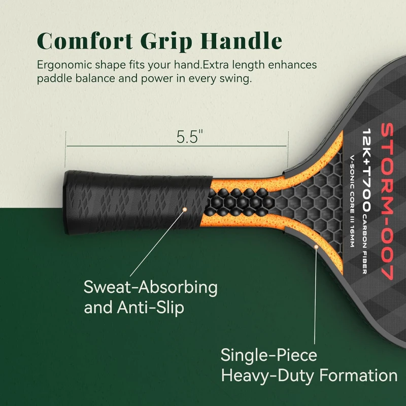 YVMOVE STORM 007 Pickleball Paddle