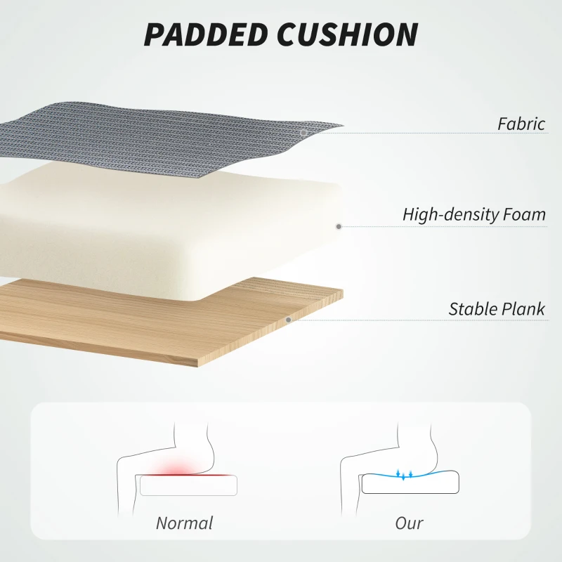 HOMCOM Ergonomic Mesh Office Chair, High Back Desk Chair with Rotatable Headrest, Flip-Up Armrests, Lumbar Support, Grey