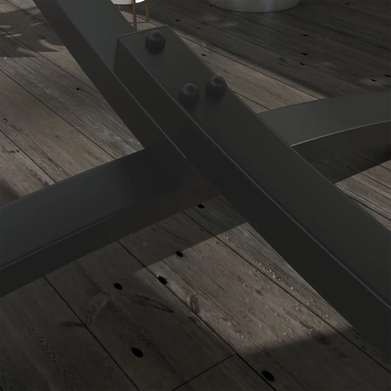 Outsunny 12' Hammock Stand with Steel Frame, Hammock Chair Stand Only for Garden, Camping, Picnic, Outdoor, Patio, Grey