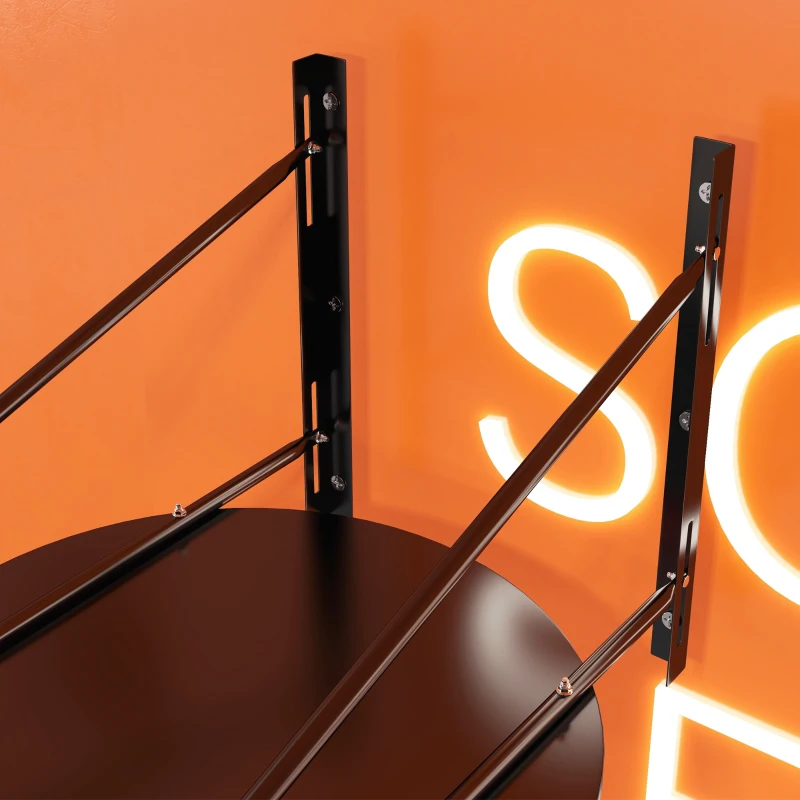 Soozier Wall-mounted Speed Bag Boxing Platform with Adjustable Height