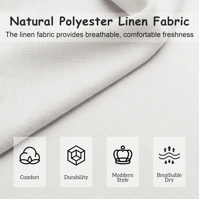 King Size Upholstered Platform Bed with Wingback Headboard, Double Bed with Solid Rubberwood Legs, 87'' L x 79.5'' W x 44.5'' H, White