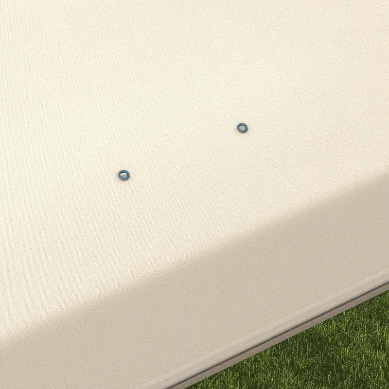 Outsunny 210D Oxford 10' x 10' Pop Up Canopy Tent with Netting, Instant Screen Room House, Tents for Parties, Height Adjustable, with Carry Bag, for Outdoor, Garden, Patio