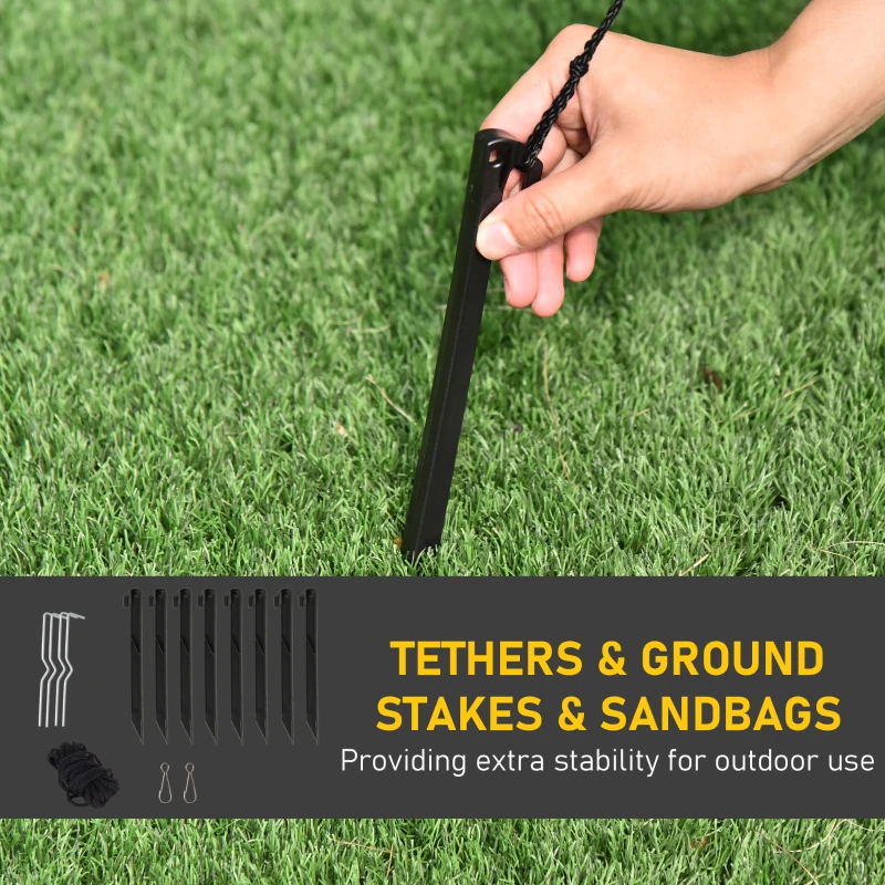 HOMCOM 7.5ft Christmas Inflatable Santa Claus Driving a Fire Truck with Tree, Outdoor Blow-Up Yard Decoration with LED Lights Display