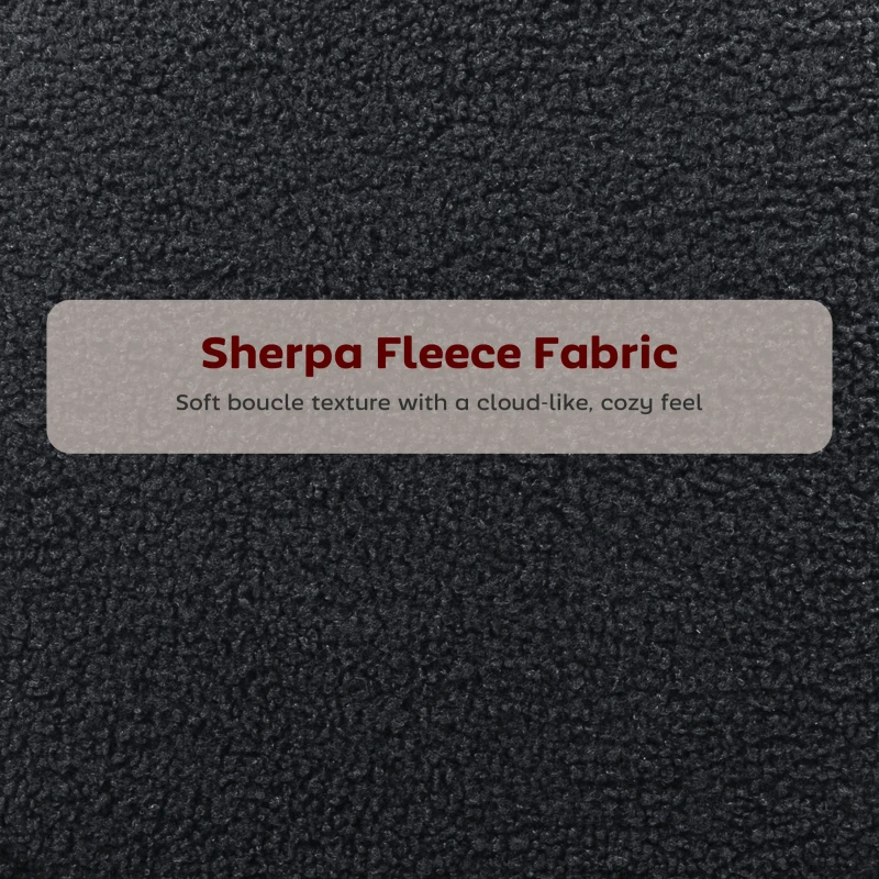 HOMCOM Set of 2 Barstools, Upholstered Bar Stools with Backrest, Footrest for Kitchen Island, Dining Room, Black