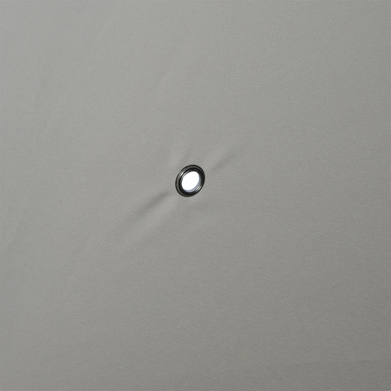 Outsunny 10' x 10' Patio Gazebo Outdoor, Canopy Shelter with Double-tier Roof, Pavilion Sidewalls for Garden Events, Cream White