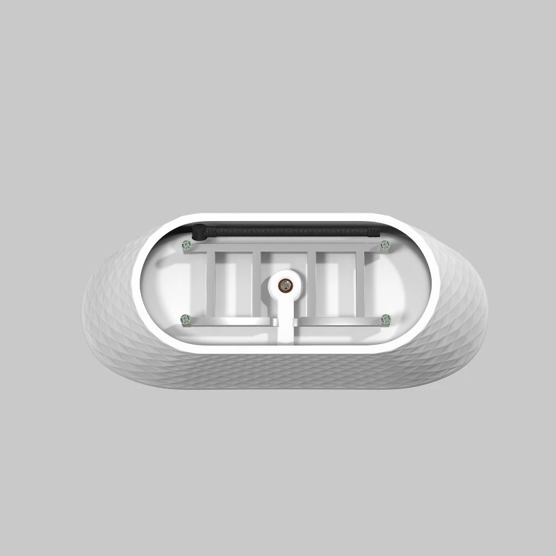 Freestanding Acrylic Bathtub with Spacious Oval Shape and Anti-Bacterial High-Gloss Finish, Tub for Bathroom, 67" L x 31.5" W x 23" H, Gloss White