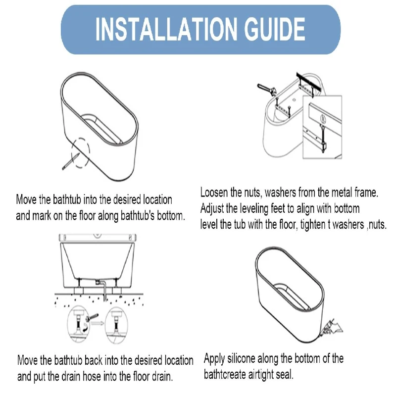 67" Special-Shaped Freestanding Slipper Bathtub with Chrome Overflow, Soaking Tub with Pop-Up Drain, 67" L x 31" W x 29" H, White