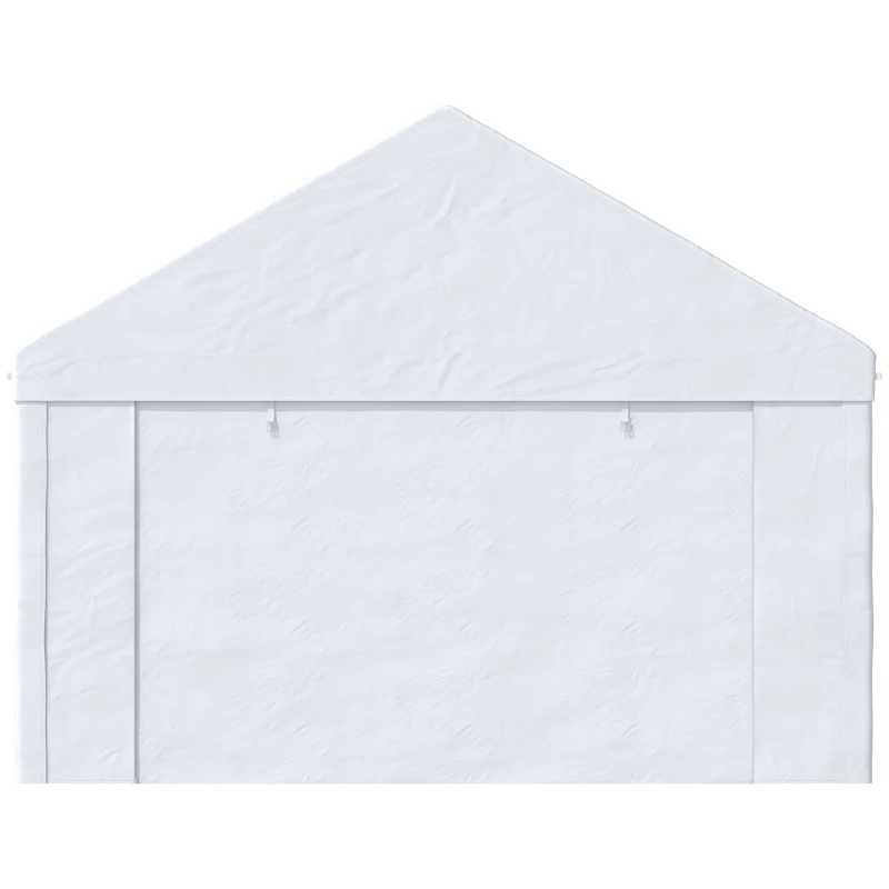 Outsunny 16.5' x 13' Outdoor Tents for Parties, Event Tent with Sides, 4 Windows and 2 Doors, White