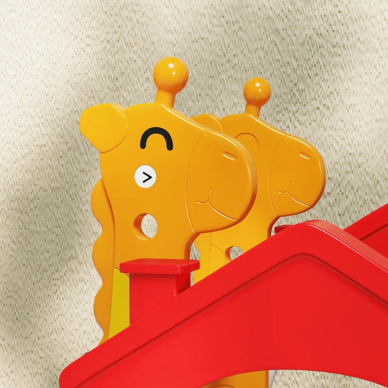 Qaba Kids Indoor Swing with Double Seats, Toddler Swing Set with Safety Belts for Aged 3-5, Play Room, Living Room