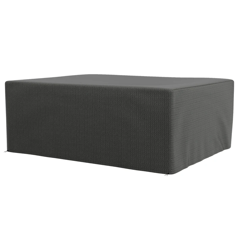 Outsunny Large Patio Furniture Covers, Outdoor Furniture Covers, Garden Set Protector Waterproof Anti-UV Protection, Grey