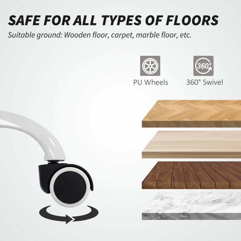 HOMCOM Ergonomic Office Chair, Mesh Desk Chair with Adjustable Headrest, Lumbar Support and Height, Flip-Up Armrests, Grey