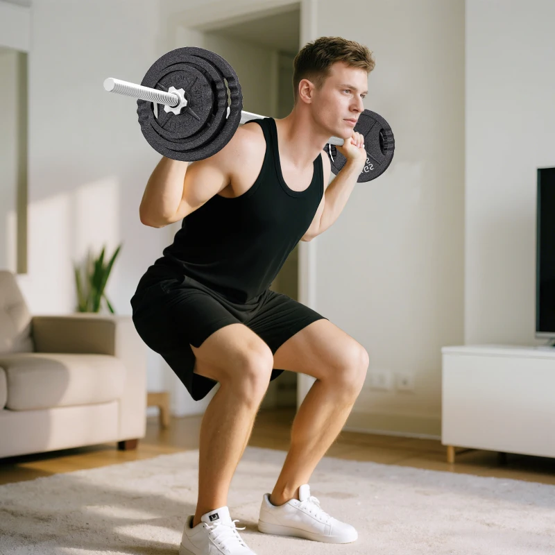 Soozier Adjustable Dumbbell Set, 2 in 1 Weights Dumbbells Set for Home Gym, 112lb Free Weights with Non-Slip Grip