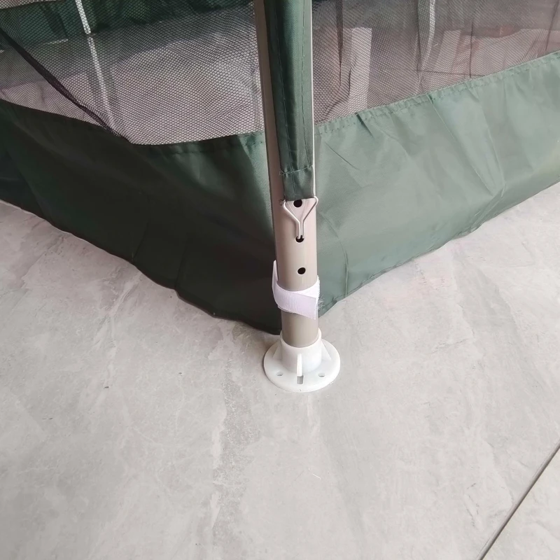 Outsunny 10' x 10' Outdoor Canopy Tent Party Tent with Mesh Netting and Double Tier Roof for Backyard, Garden, Patio, Green