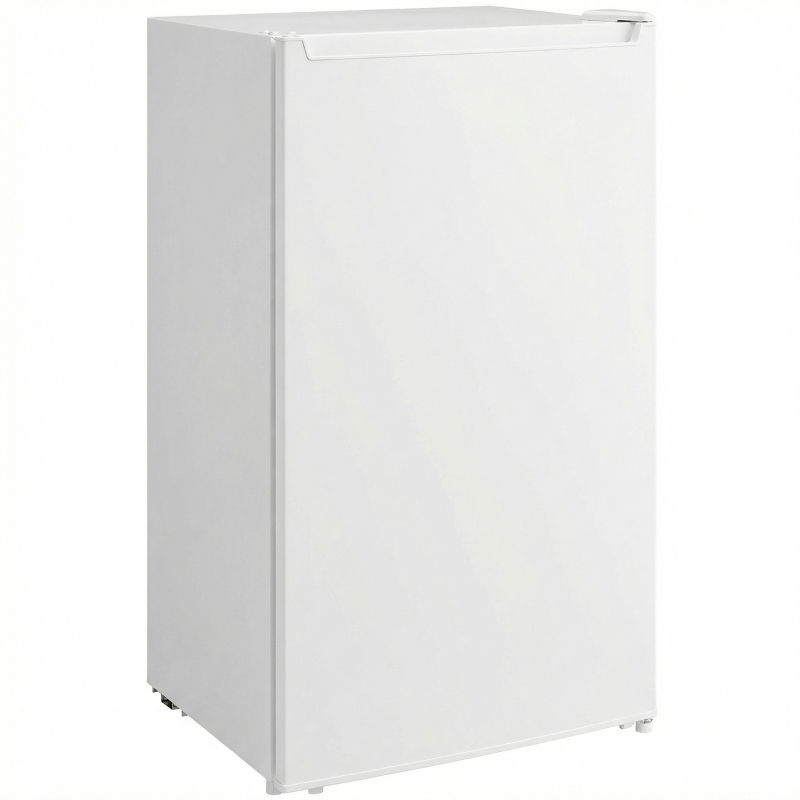 HOMCOM 2.1 Cu. Ft. Mini Freezer, Compact Upright Freezer with Reversible Door, Removable Shelf, Adjustable Temperature, White