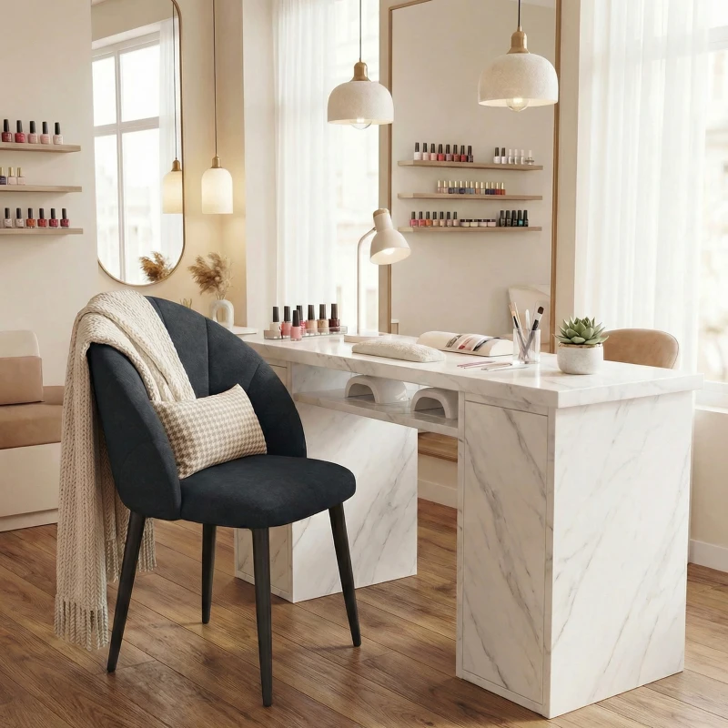 HOMCOM Modern Dining Chairs Set of 4, Upholstered Dining Room Chairs with Metal Legs, Shell Backrest, Padded Seat, Black