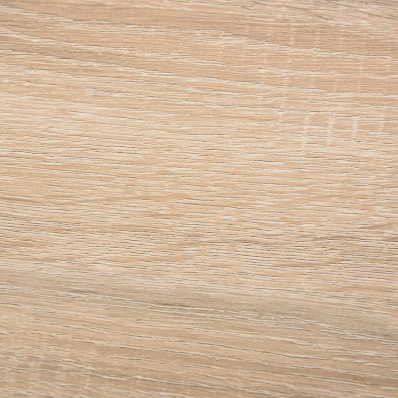 HOMCOM Mobile L-Shaped Rotating Computer Desk with Storage Shelves Moveable Rolling Writing Table Home Office Study Workstation for Home Office, Oak