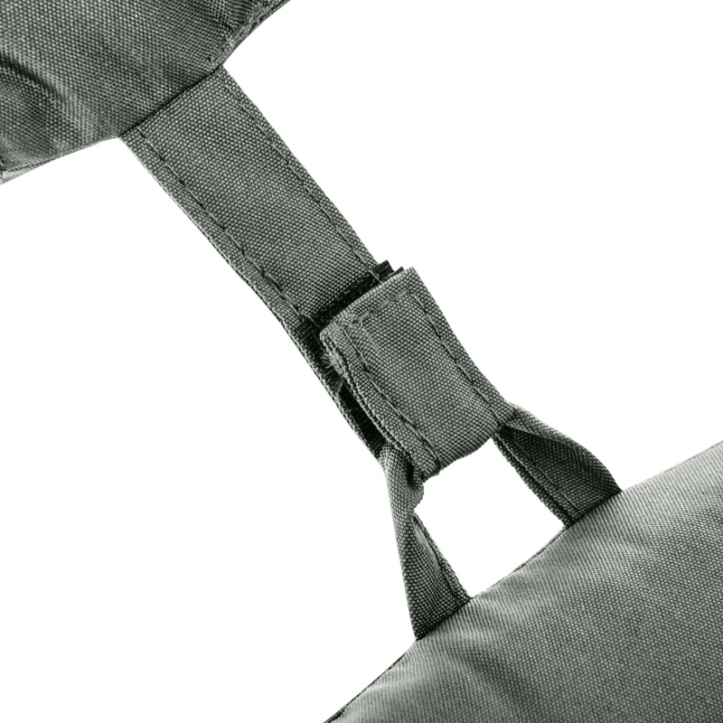 Outsunny Garden Lounger Chair Cushion Replacement, Deep Seat Patio Cushions with Thick Padded, Headrest, Removable Cover, Cushion ONLY, Grey