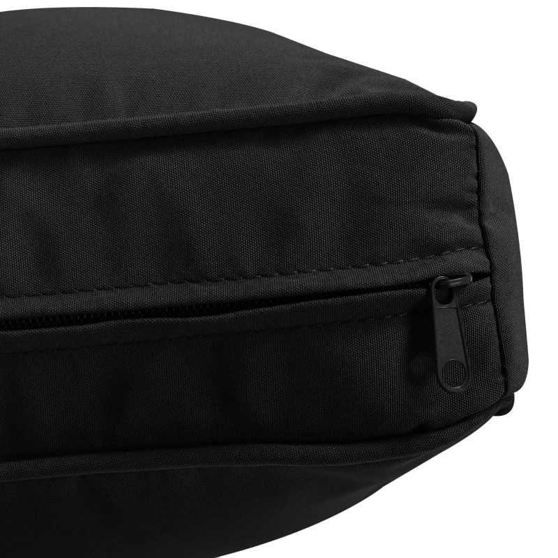 Outsunny Outdoor 14pc Patio Rattan Sofa Set Cushion Polyester Cover Replacement Set - No Cushion Included, Black