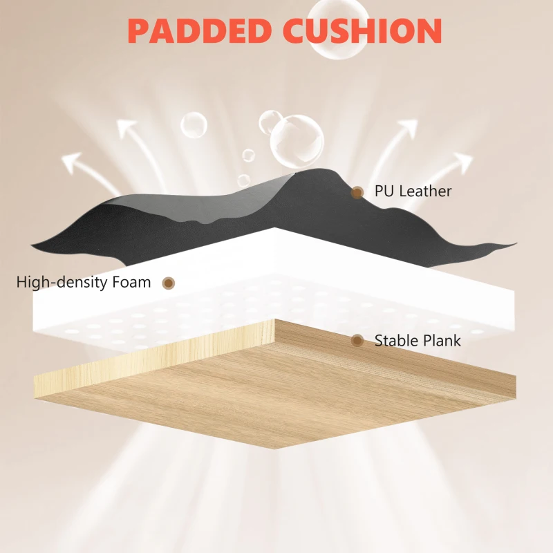 HOMCOM High Back Vibration Massage Office Chair Heated Reclining Computer Chair w/ Footrest, Swivel Wheels, Remote, Black