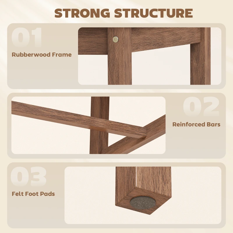 HOMCOM Set of 2 Dining Chairs, Upholstered X-Back Dining Room Chairs with Rubberwood Legs and Padded Seat for Kitchen, Gray