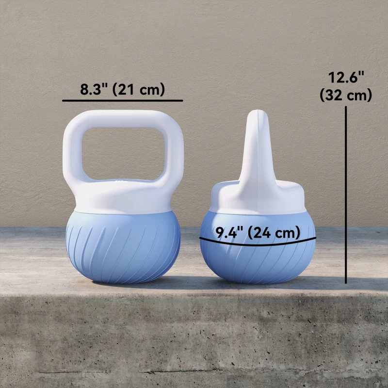 Soozier Soft Kettlebell, 22 lbs Kettle Bell with Anti-Slip Grip for Home Gym Weight Lifting and Strength Training