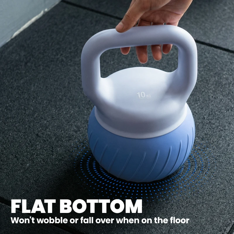 Soozier Soft Kettlebell, 22 lbs Kettle Bell with Anti-Slip Grip for Home Gym Weight Lifting and Strength Training