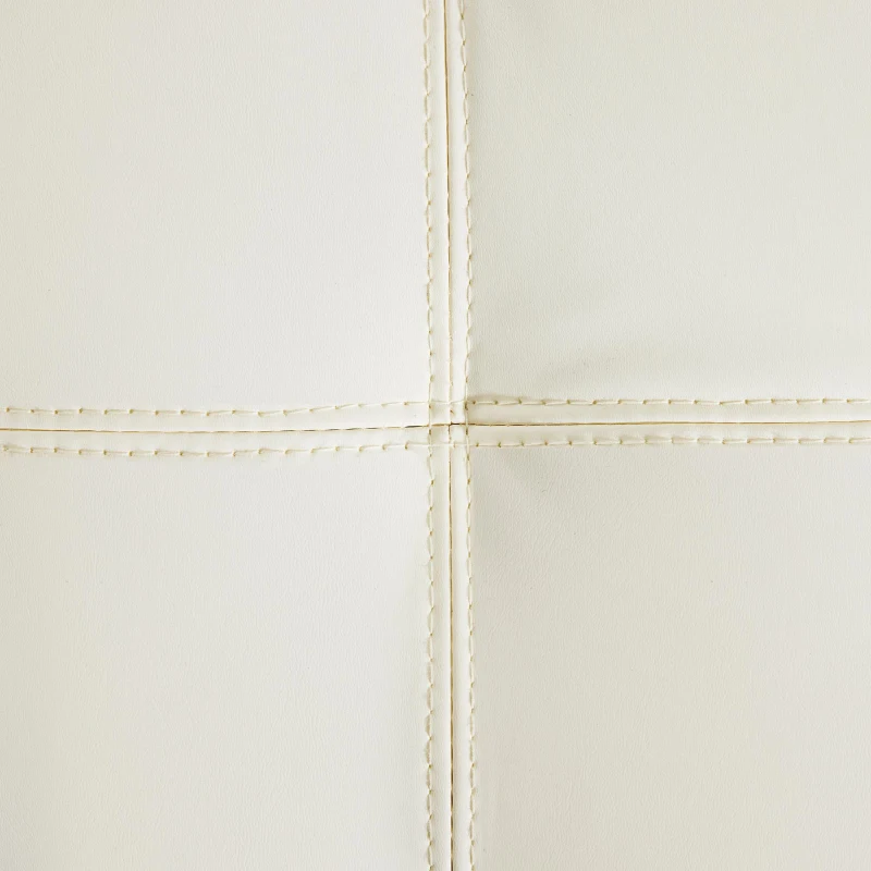 Durable Ottoman Bench with Wooden Frame and Rubberwood Legs, Modern Foam Seat with Internal Storage, 50'' L x 18.5'' W x 16.5'' H, Beige