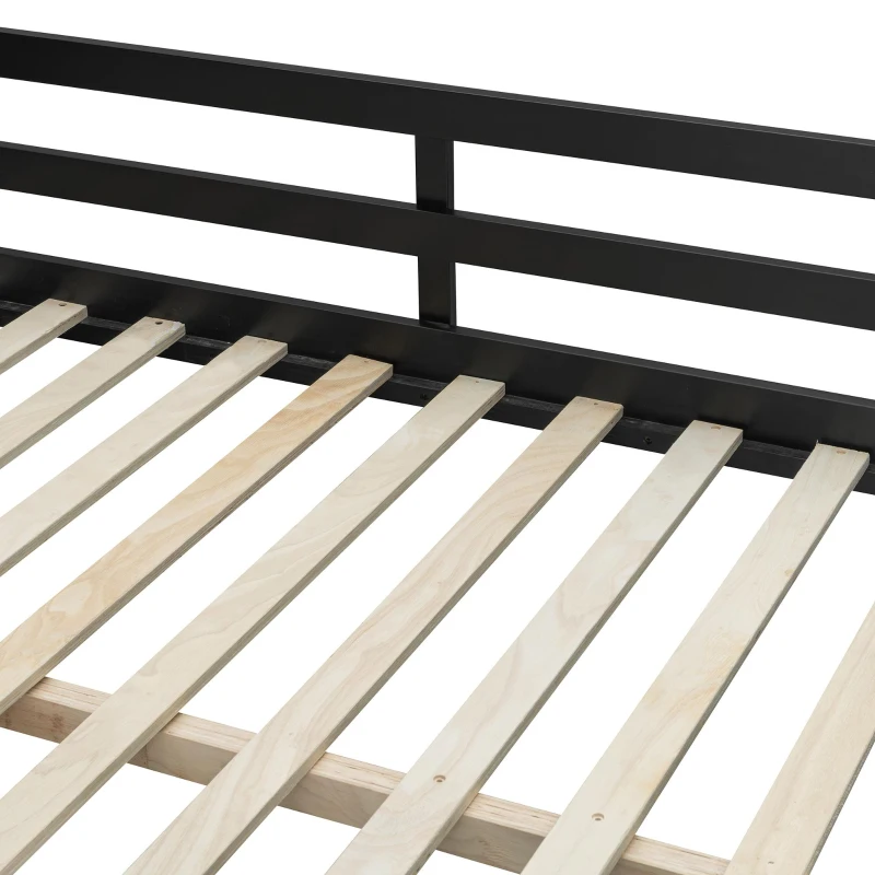 Full Size Wood Loft Bed with Under-Bed Console Storage, Esports-Style Bed Frame with Integrated Work Desk, 93.5'' L x 55.5'' W x 65'' H, Green