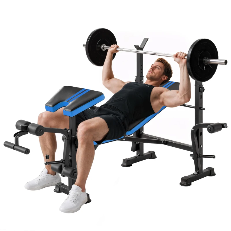 Soozier Adjustable Weight Bench for Weight Lifting and Strength Training