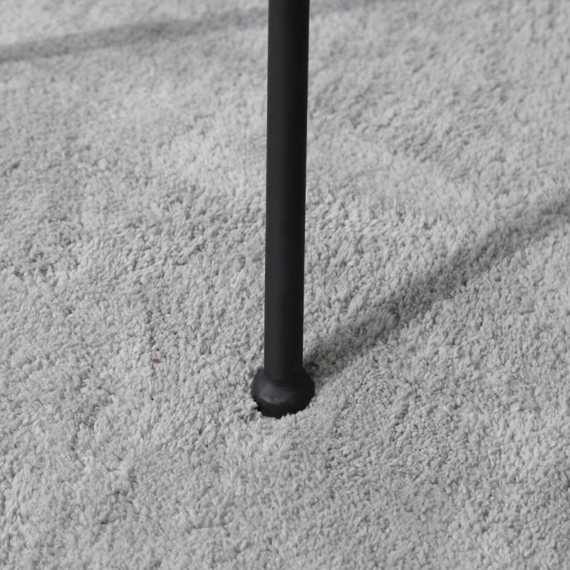 Outsunny Mosaic Patio Table, Round Coffee Table with Metal Frame, Garden Furniture for Outdoor, Poolside, Blue