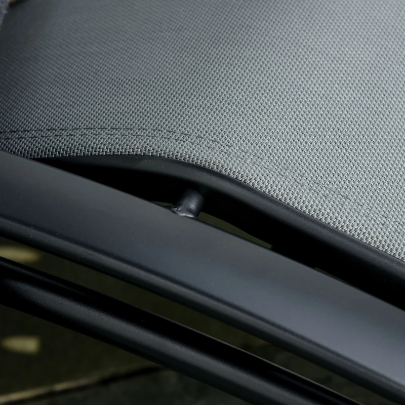 Outsunny Patio Lounge Chair, Aluminum Reclining Outdoor Tanning Chair with 5-Level Adjustable Backrest, Head Pillow and Breathable Mesh Fabric, for Pool, Deck, Garden, Grey