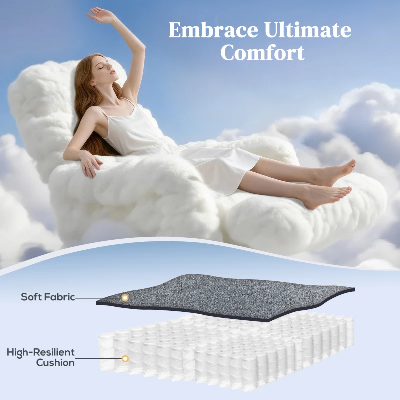 HOMCOM Overstuffed Power Lift Recliner Chair with Vibration Massage and Heat, Side Pockets, Pocket Spring, for Adults, Gray