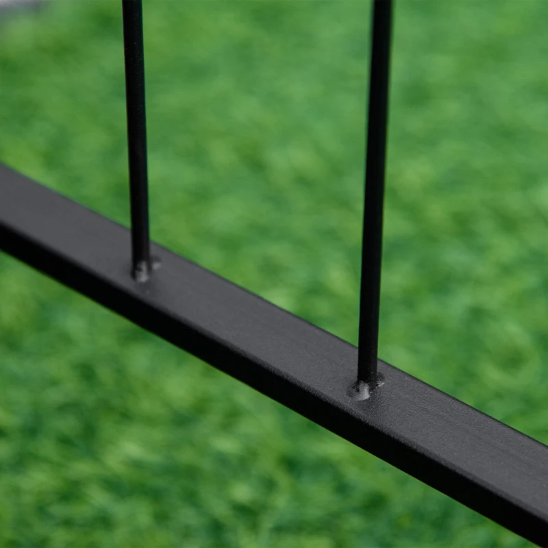 Outsunny 7Ft Garden Arch Arbor, Metal Arch Trellis for Climbing Vines, Garden Archway for Wedding, Bridal Party, Ceremony